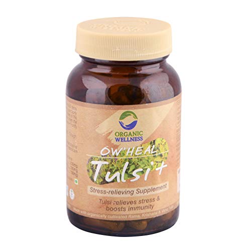 Organic Wellness Tulsi + 90 Capsules Bottle